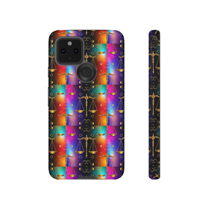 Tough Cases, Libra, Zodiac v1, Metal Pattern