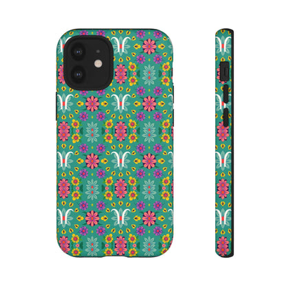 Tough Cases, Aquarius, Zodiac v4, Flower Pattern