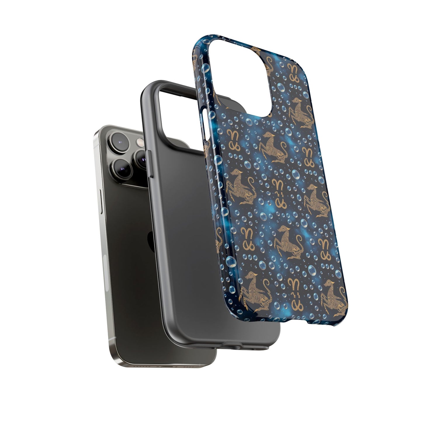 Tough Cases, Capricorn, Zodiac, Bubble Pattern