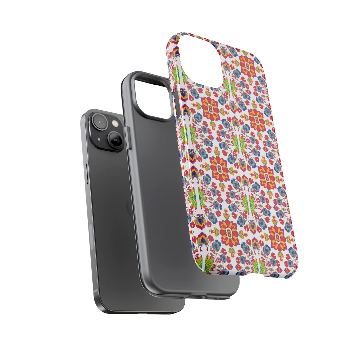 Tough Cases, Libra, Zodiac v1, Flower Pattern