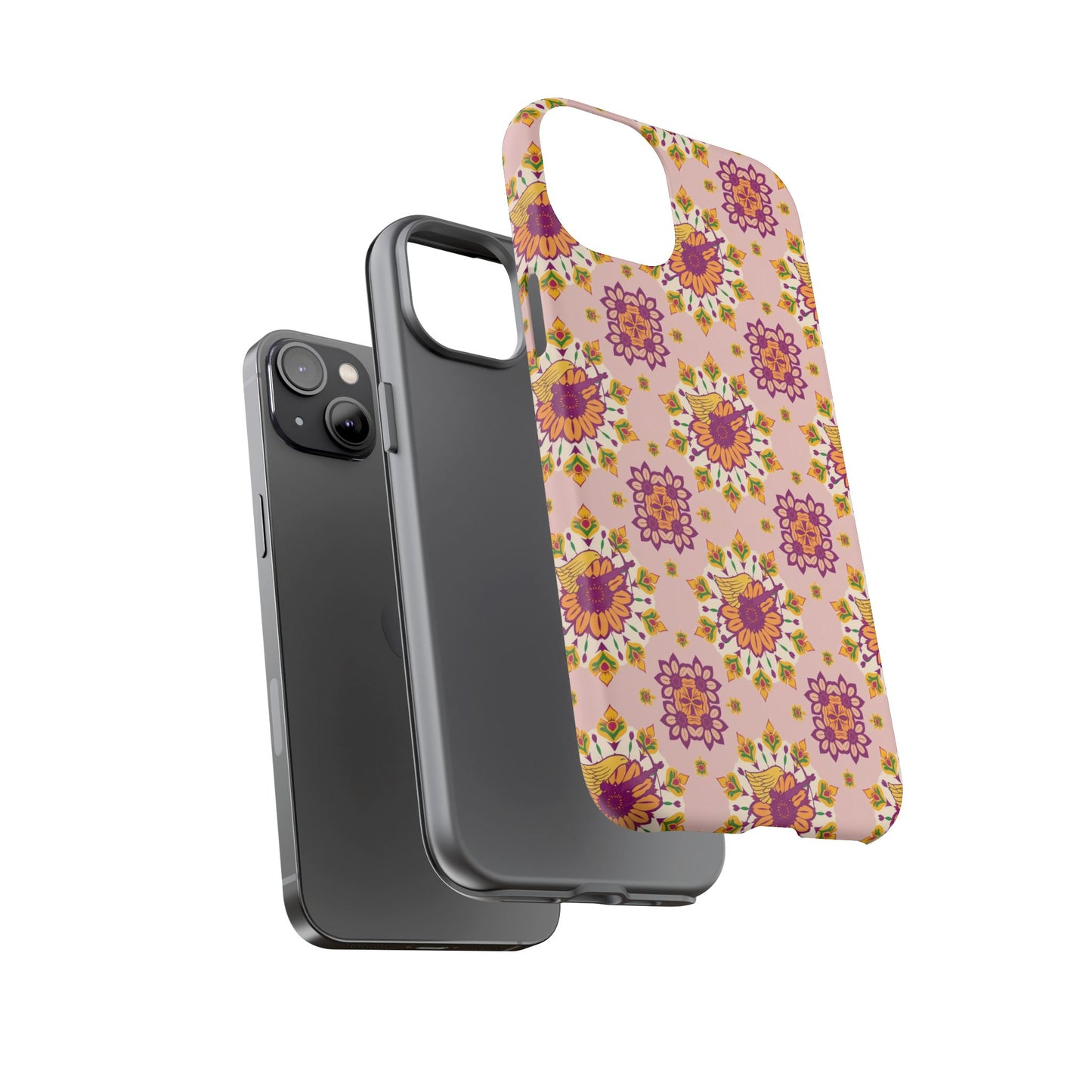 Tough Cases, Sagittarius, Zodiac v4, Flower Pattern