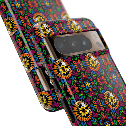 Tough Cases, Capricorn, Zodiac v2, Flower Pattern