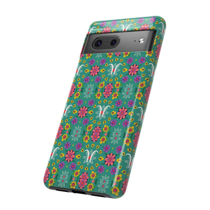 Tough Cases, Aquarius, Zodiac v4, Flower Pattern