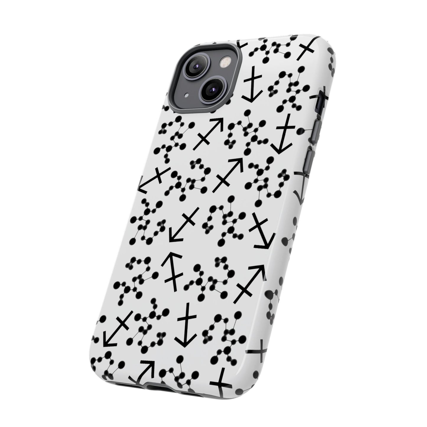 Tough Cases with the Sagittarius Zodiac sign for iPhone, Samsung Galaxy, and Google Pixel devices