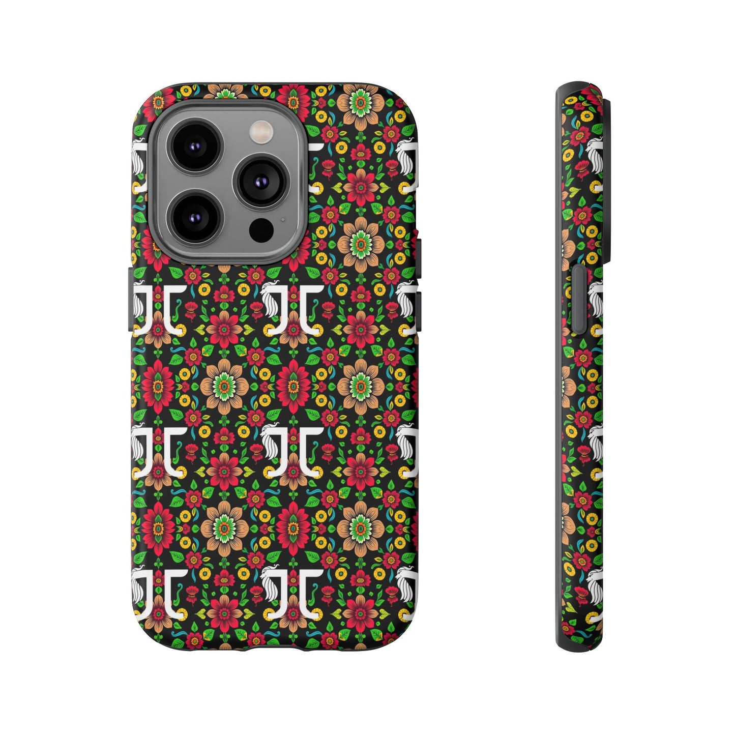 Tough Cases, Gemini, Zodiac v4, Flower Pattern