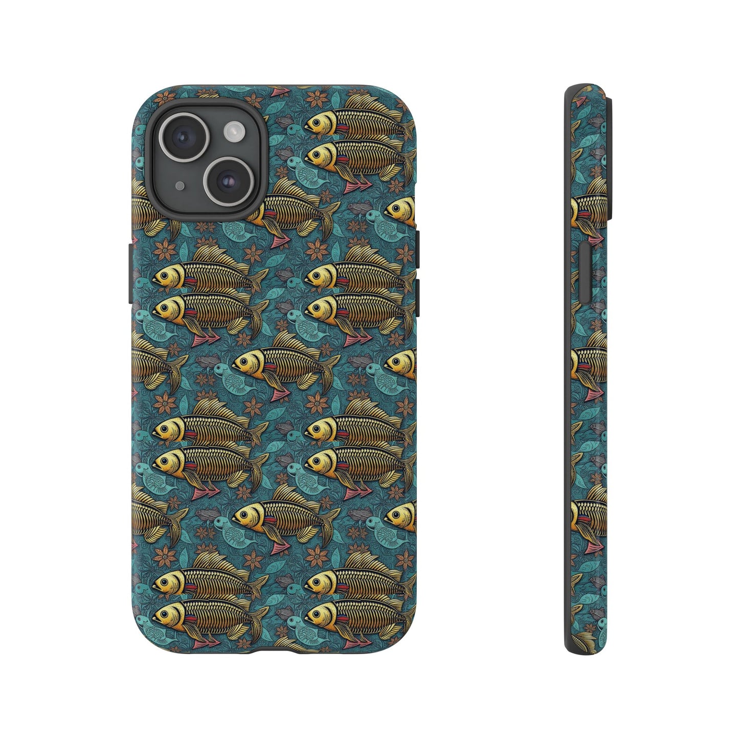 Tough Cases, Pisces, Zodiac v1, Metal Pattern
