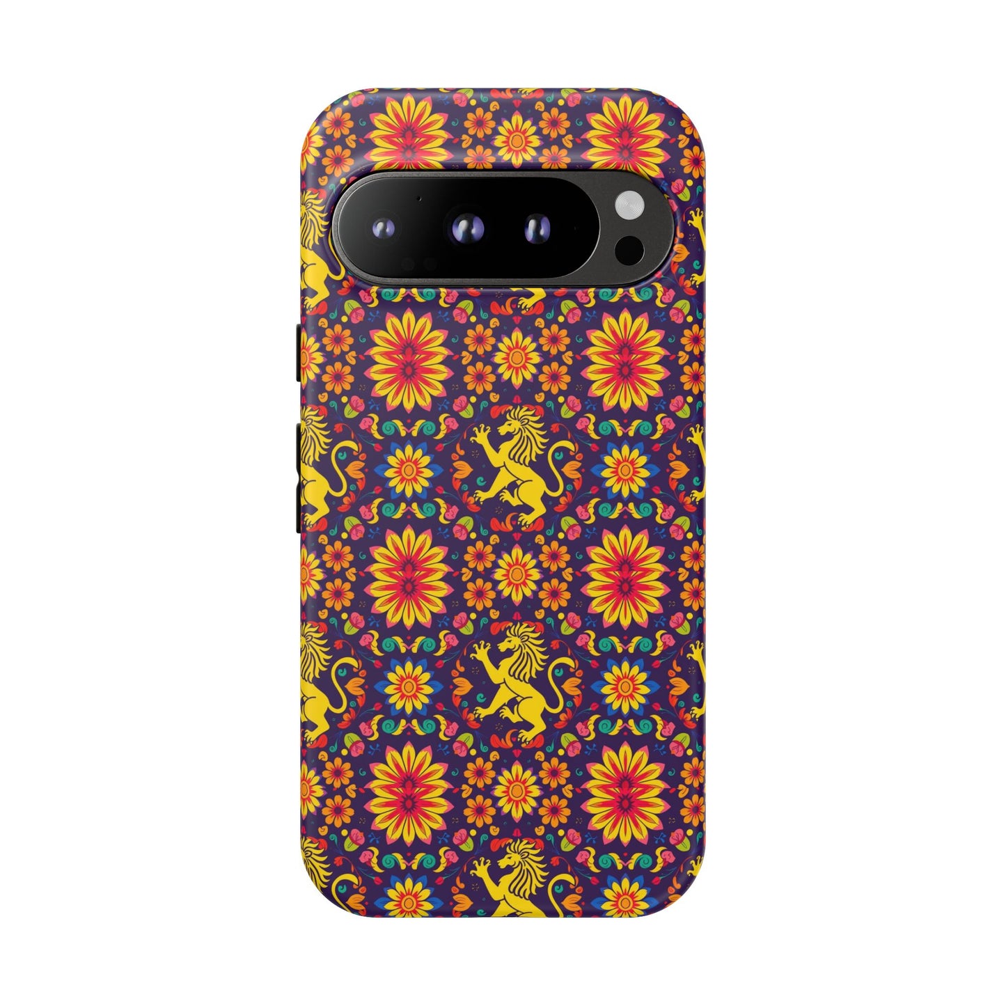 Tough Cases, Leo, Zodiac, Flower Pattern