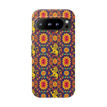 Tough Cases, Leo, Zodiac, Flower Pattern