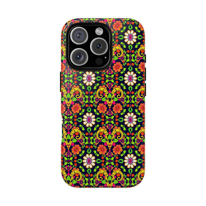 Tough Cases, Aries, Zodiac v4, Flower Pattern