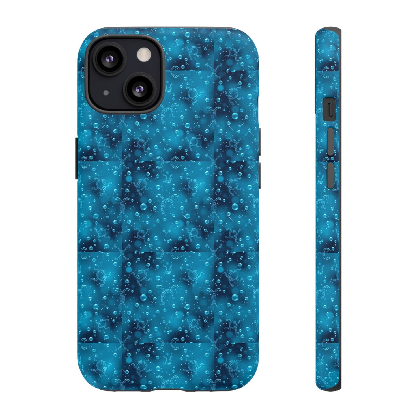 Tough Cases, Aquarius, Zodiac v3, Bubble Pattern