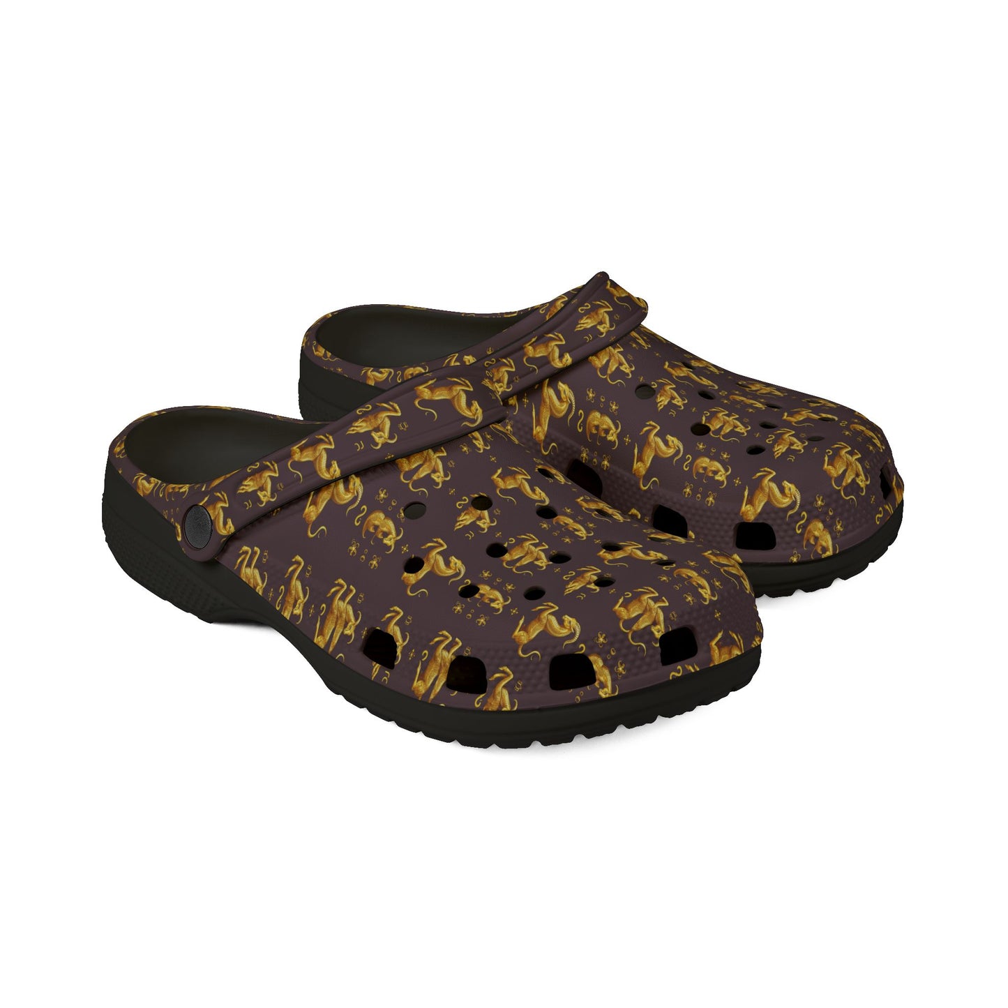 EVA Foam Rubber Shoes, (AOP), Capricorn, Zodiac v3, Pattern