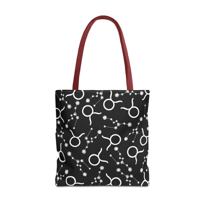 Tote Bag Taurus Zodiac sign AOP
