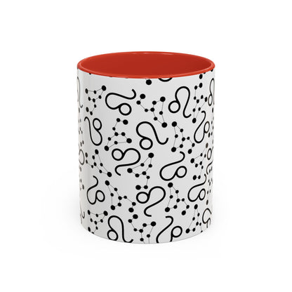 Accent Coffee Mug with the Leo sign (11, 15oz)