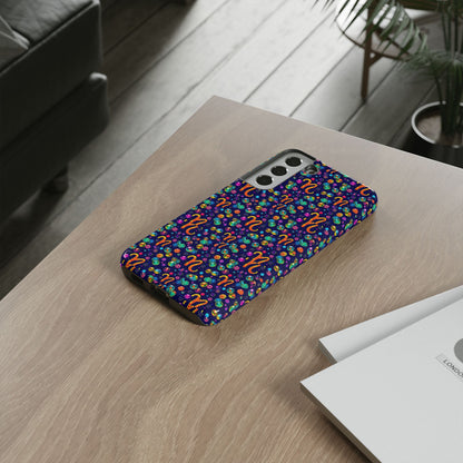 Tough Cases, Aquarius, Zodiac, Bubble Pattern