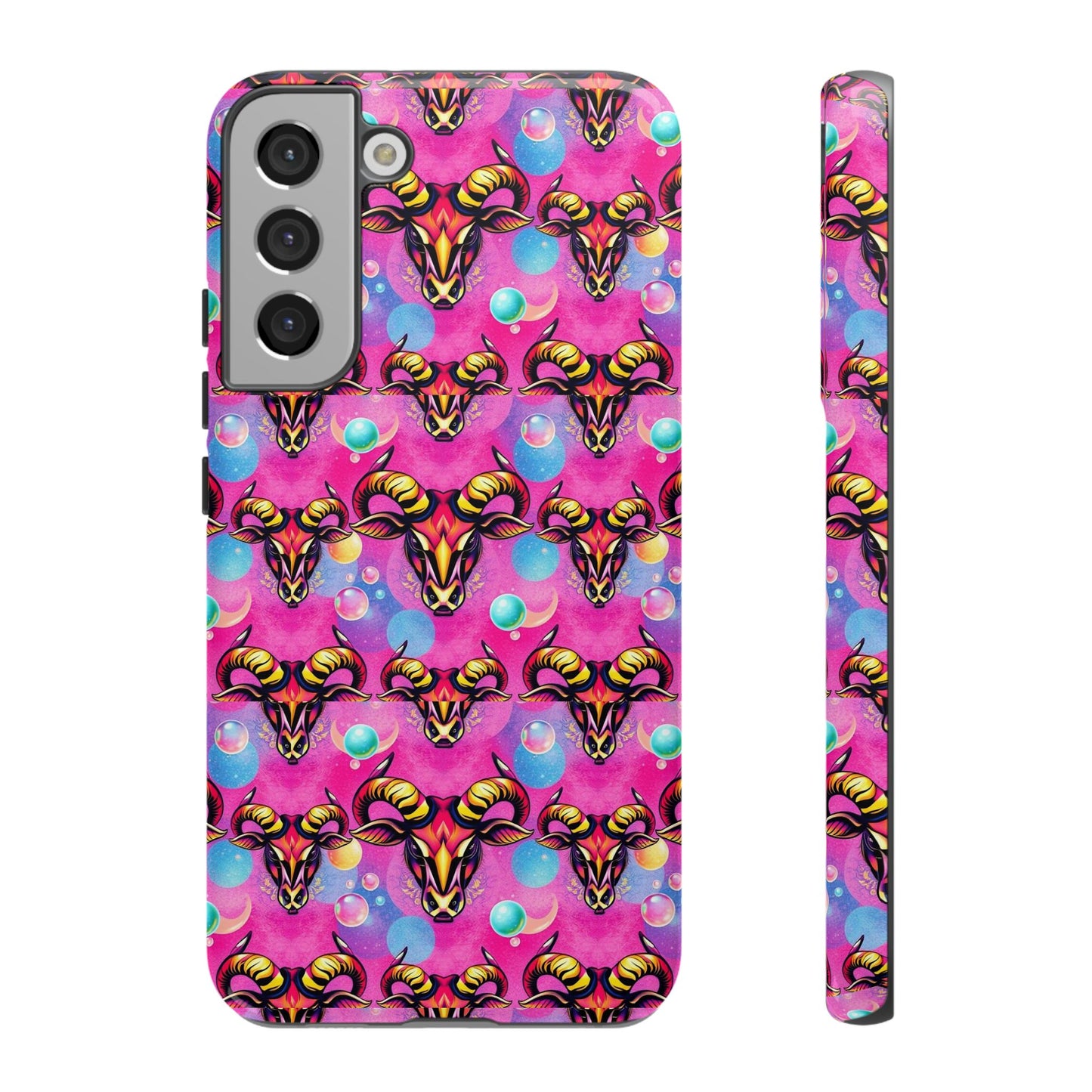 Tough Cases, Taurus, Zodiac, Bubble Pattern