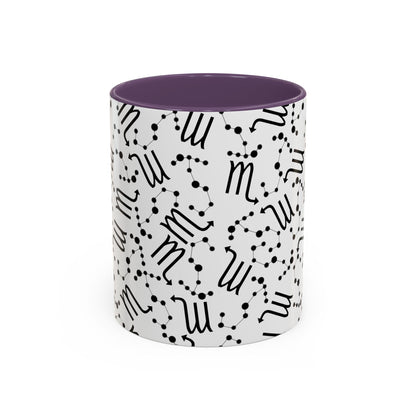 Accent Coffee Mug with the Scorpio sign (11, 15oz)