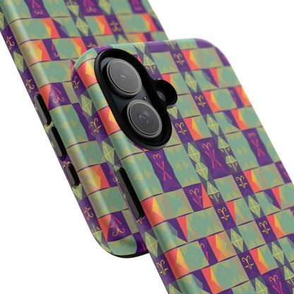 Tough Cases, Aquarius, Zodiac v2, Shape Pattern