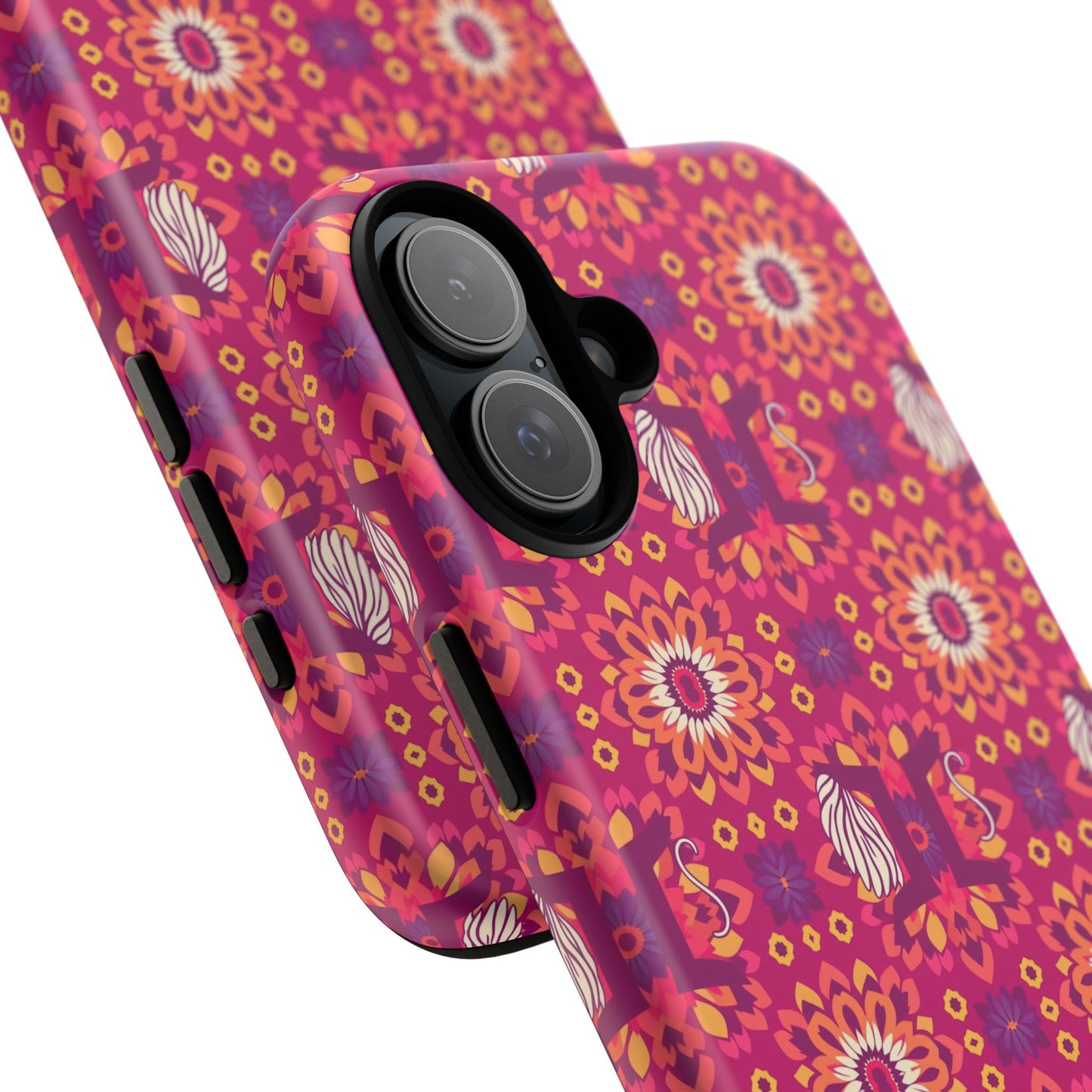 Tough Cases, Gemini, Zodiac v1, Flower Pattern