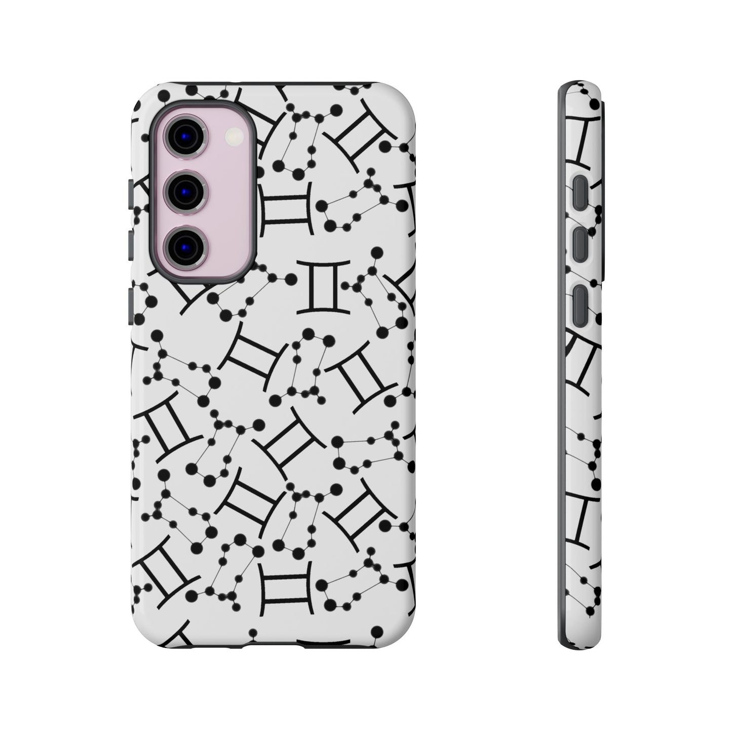 Tough Cases with the Gemini Zodiac sign for iPhone, Samsung Galaxy, and Google Pixel devices