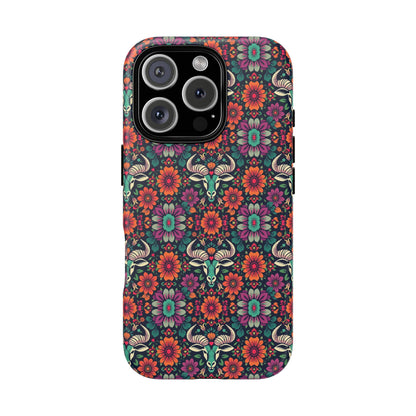 Tough Cases, Taurus, Zodiac v4, Flower Pattern