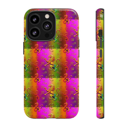 Tough Cases, Leo, Zodiac v1, Metal Pattern