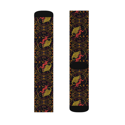 Sublimation Socks, Sagittarius, Zodiac v3, Pattern