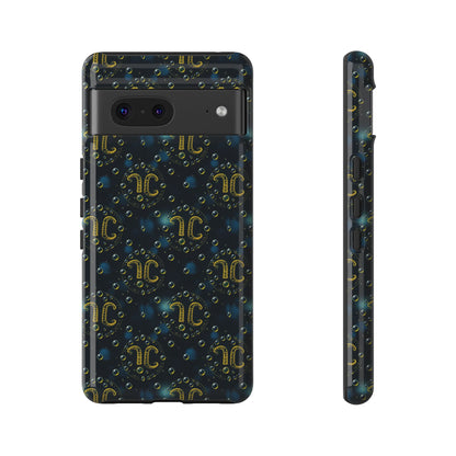 Tough Cases, Aquarius, Zodiac v2, Bubble Pattern