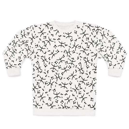 Zodiac AOP Unisex Sweatshirt Pisces Zodiac Sign