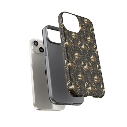 Tough Cases, Cancer, Zodiac, Metal Pattern