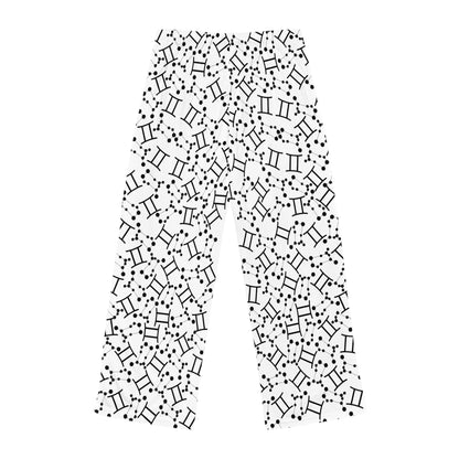 Women's Zodiac Pajama Pants (AOP) Gemini Zodiac Sign