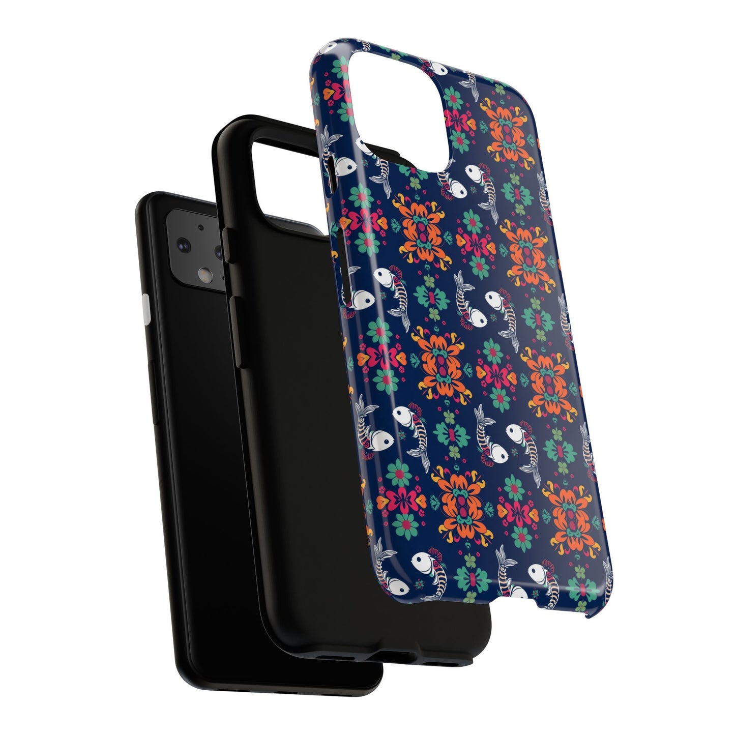 Tough Cases, Pisces, Zodiac, Flower Pattern