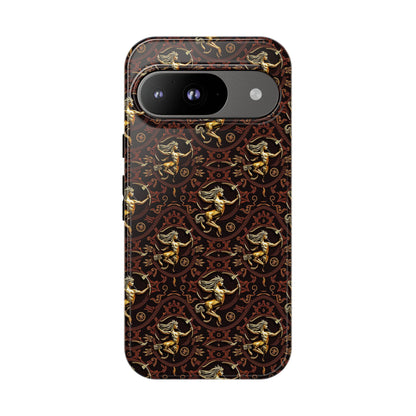 Tough Cases, Sagittarius, Zodiac, Metal Pattern
