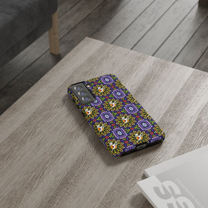 Tough Cases, Sagittarius, Zodiac v1, Flower Pattern