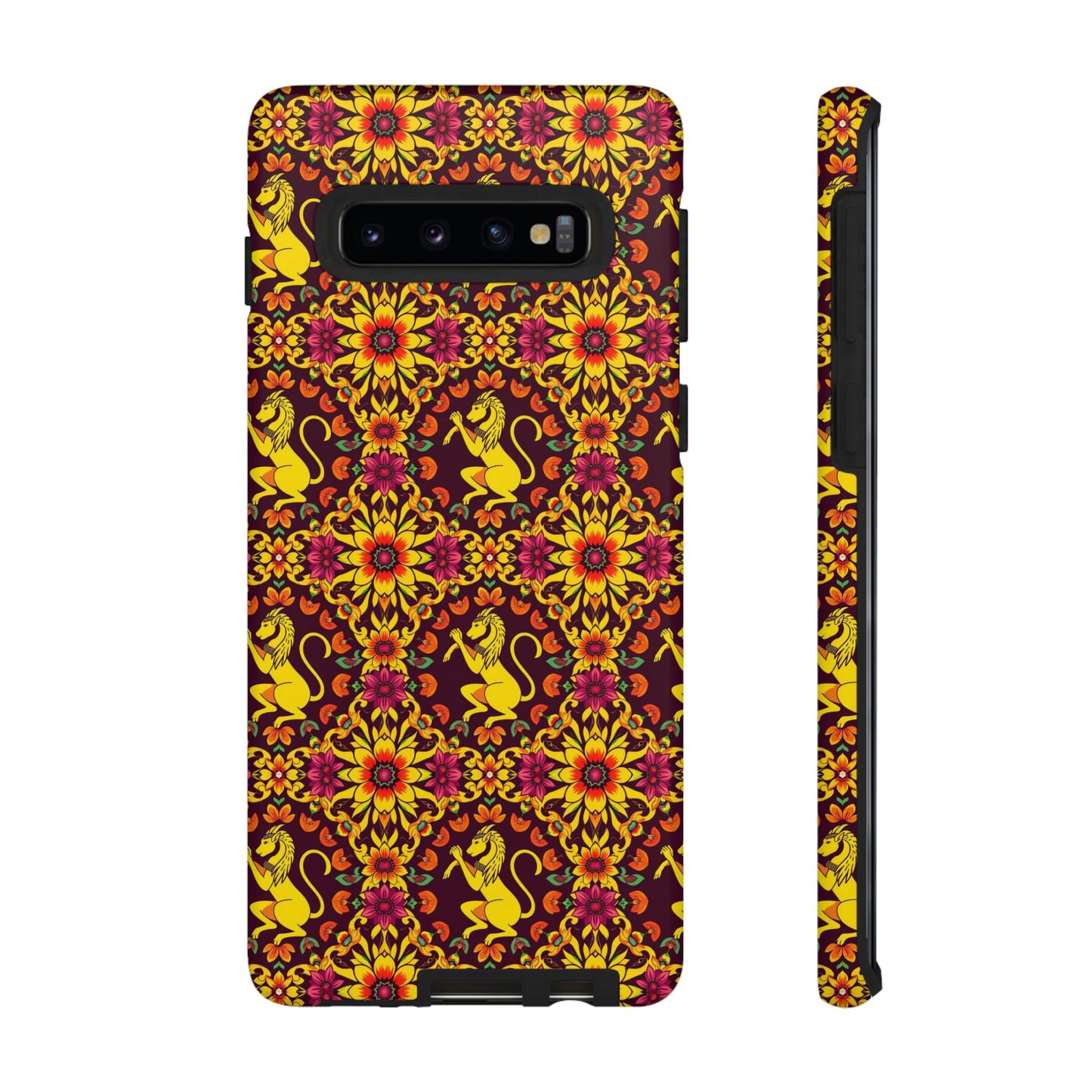 Tough Cases, Virgo, Zodiac v1, Flower Pattern