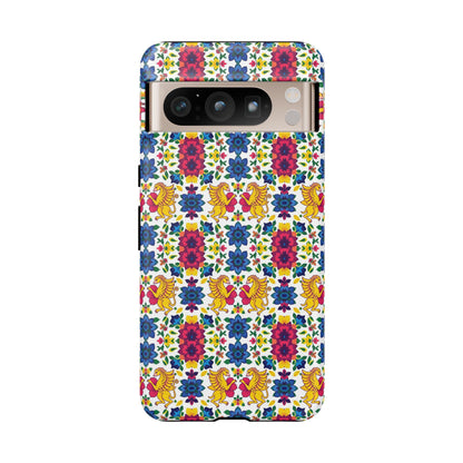 Tough Cases, Gemini, Zodiac, Flower Pattern