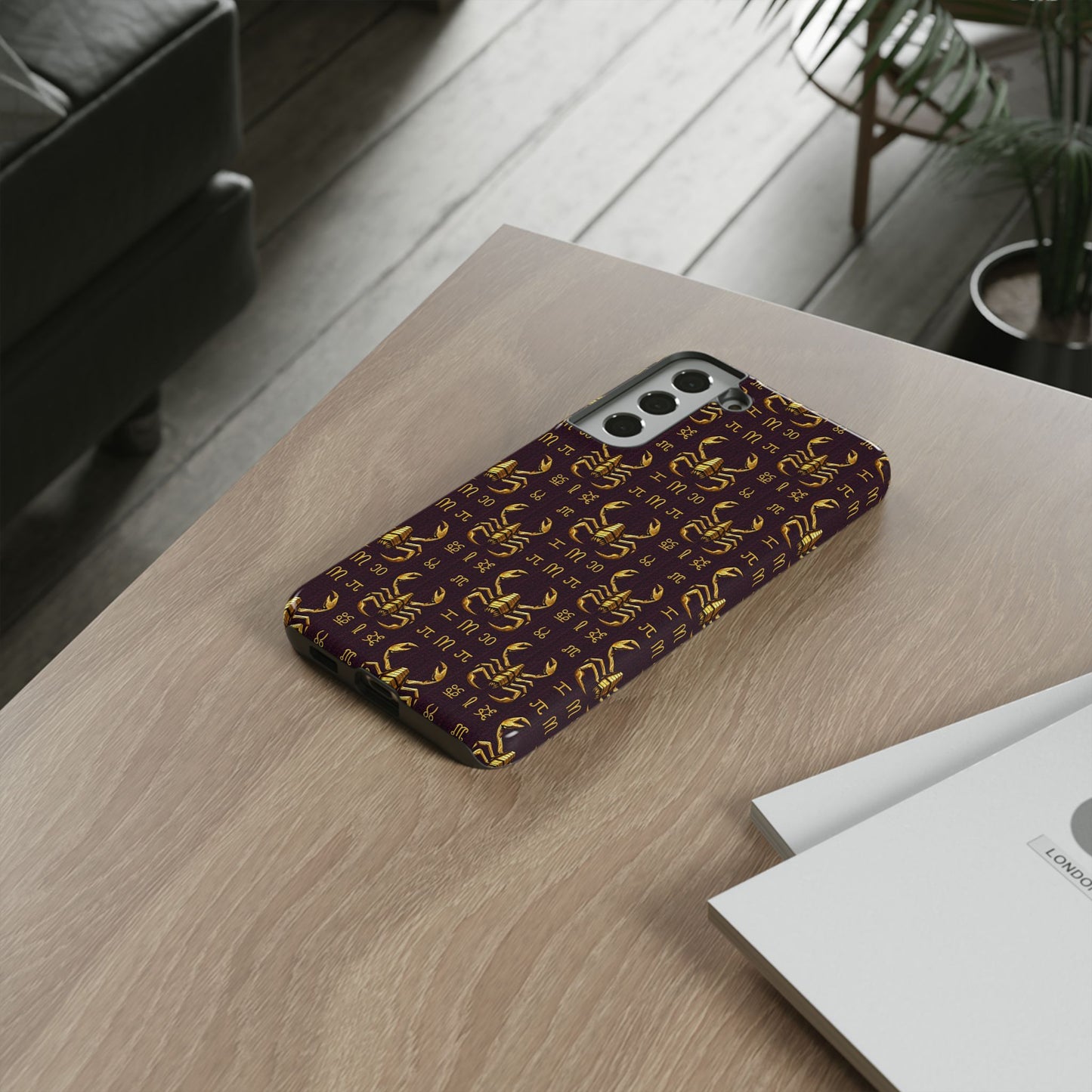 Tough Cases, Scorpio, Zodiac v2, Metal Pattern