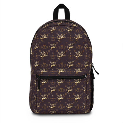 Backpack, Sagittarius, Zodiac, Metal Pattern