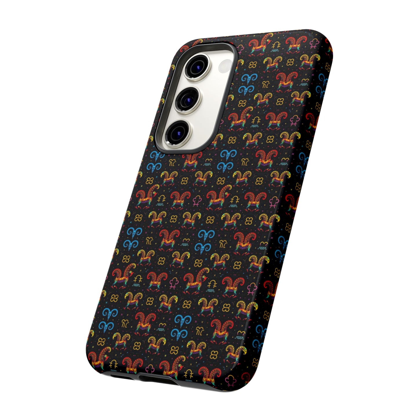 Tough Cases, Aries, Zodiac v1, Metal Pattern