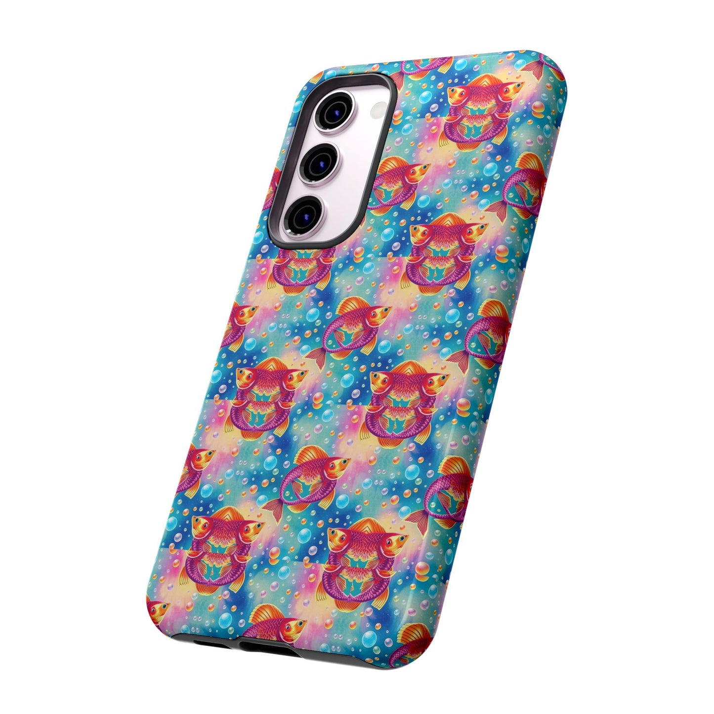 Tough Cases, Pisces, Zodiac v1, Bubble Pattern