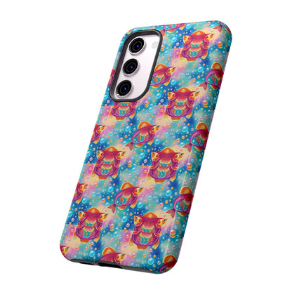 Tough Cases, Pisces, Zodiac v1, Bubble Pattern