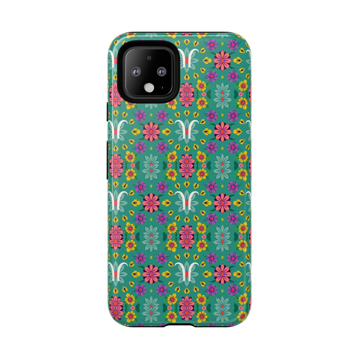 Tough Cases, Aquarius, Zodiac v4, Flower Pattern