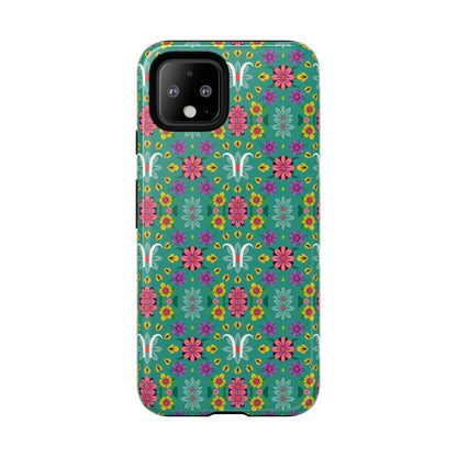 Tough Cases, Aquarius, Zodiac v4, Flower Pattern
