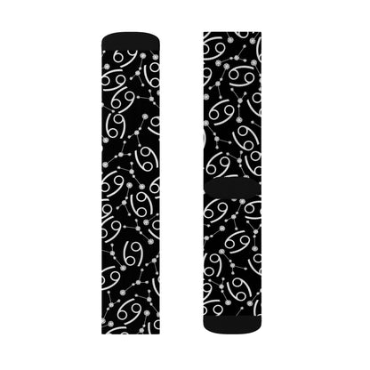 Zodiac Sublimation Socks Cancer Zodiac sign