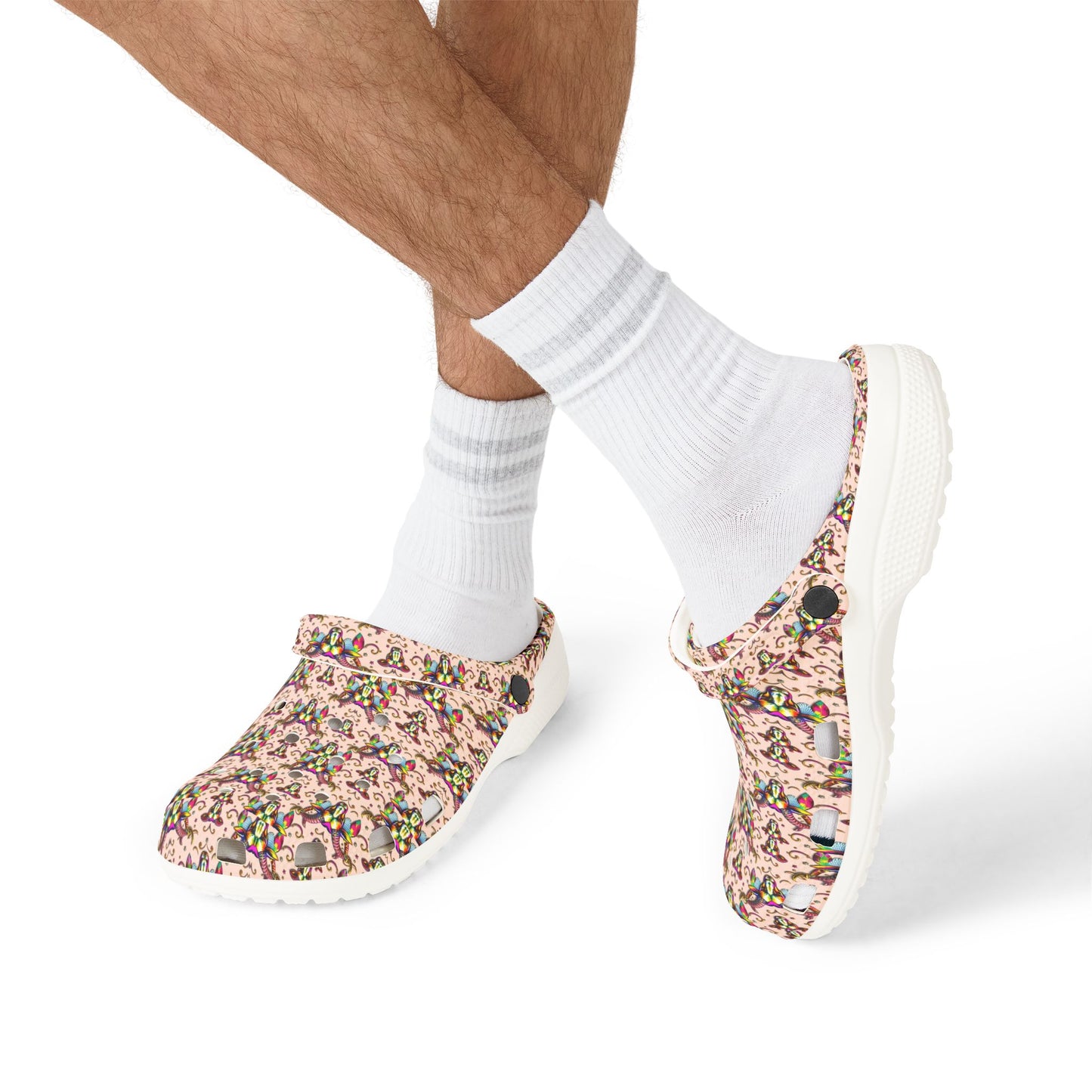 EVA Foam Rubber Shoes, (AOP), Taurus, Zodiac v1, Pattern