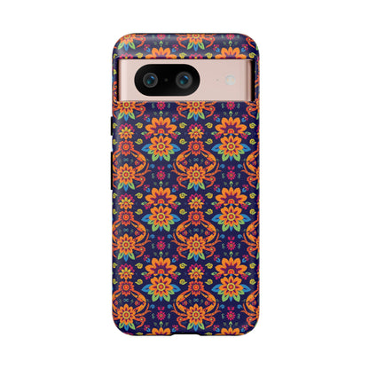 Tough Cases, Cancer, Zodiac, Flower Pattern