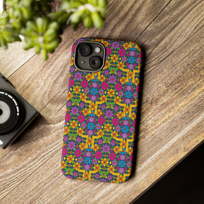 Tough Cases, Gemini, Zodiac v3, Flower Pattern