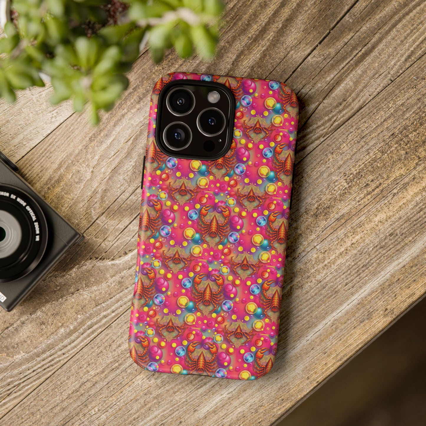 Tough Cases, Scorpio, Zodiac, Bubble Pattern
