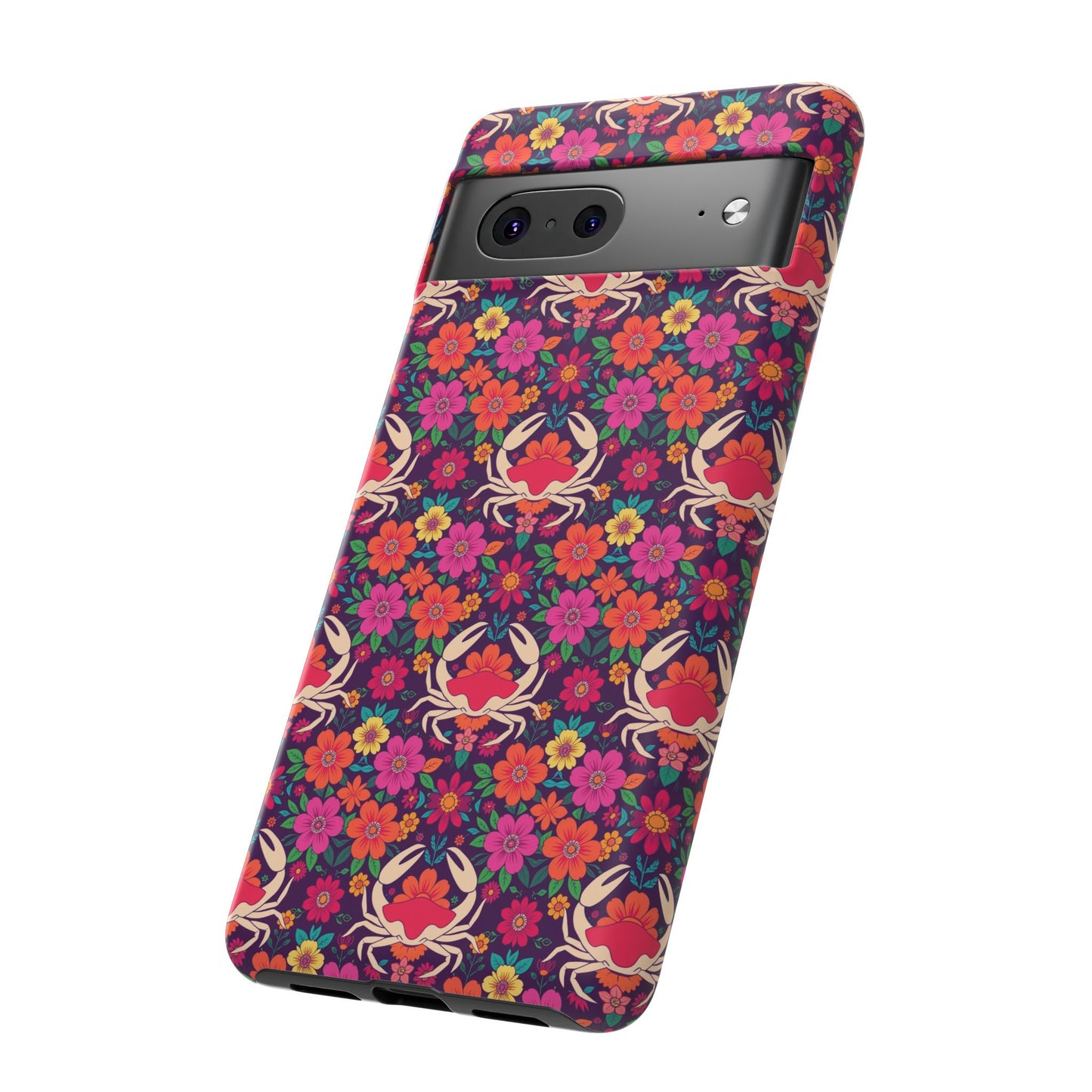 Tough Cases, Cancer, Zodiac v1, Flower Pattern