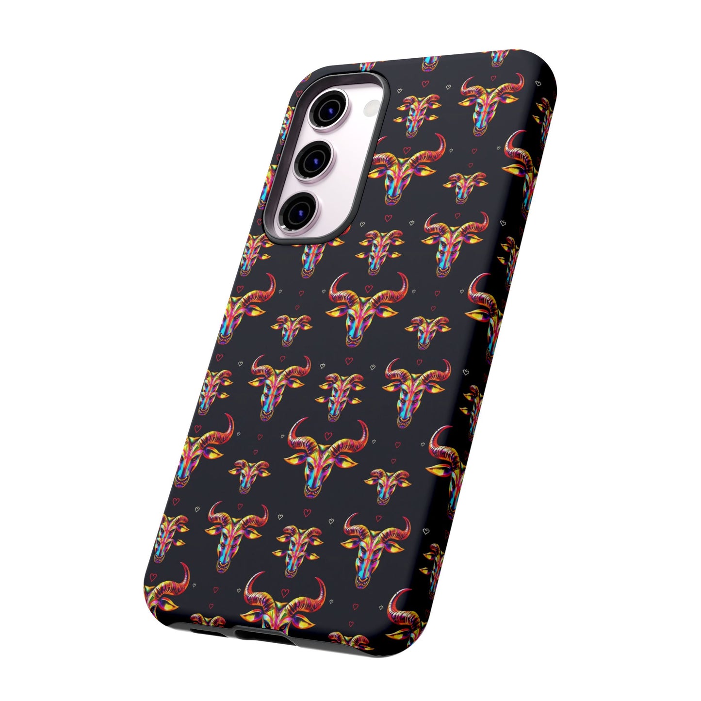 Tough Cases, Taurus, Zodiac, Metal Pattern