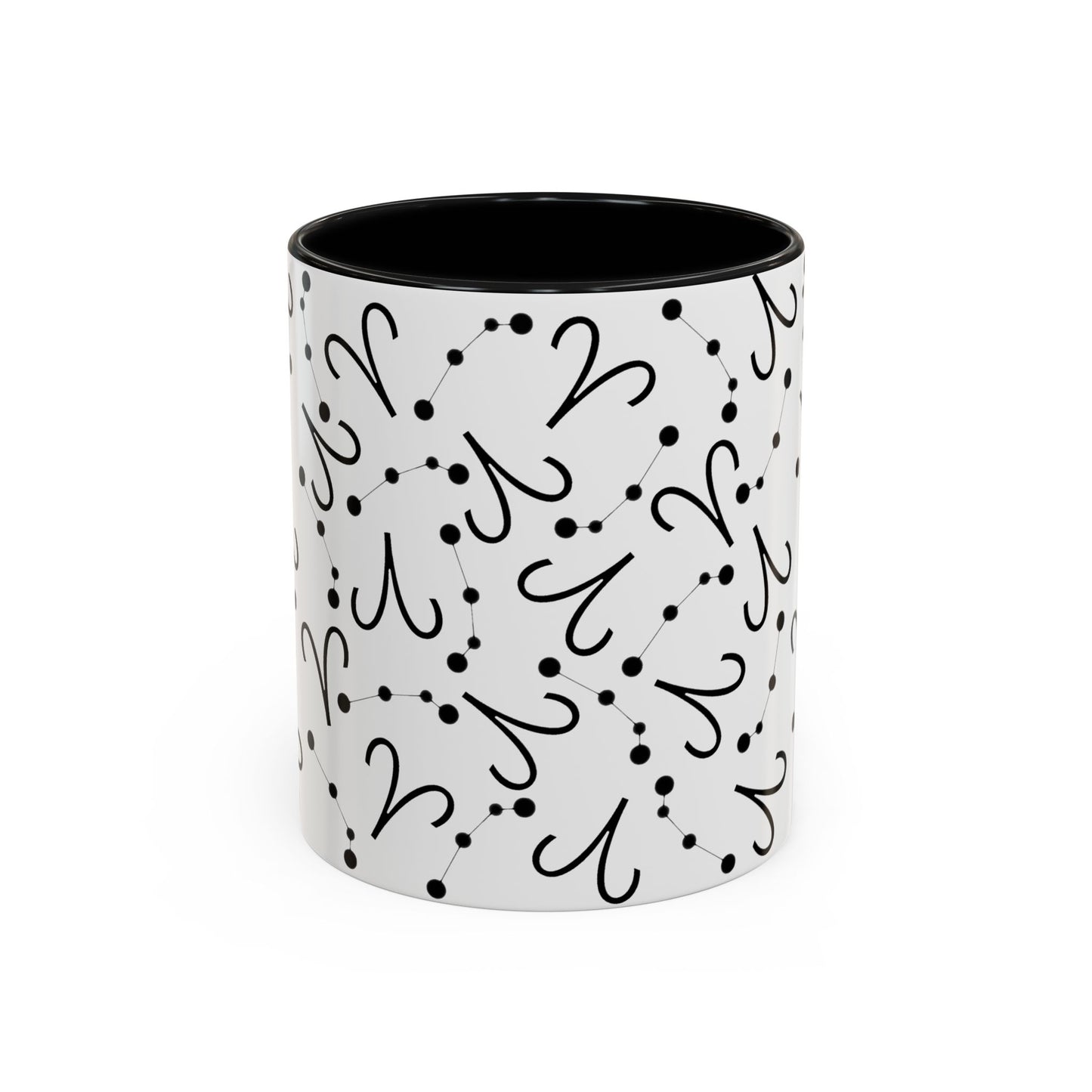 Accent Coffee Mug with the Aries sign (11, 15oz)